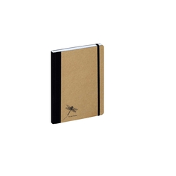 PAGNA Notizbuch Pur - A5, kariert, natur