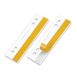 VELOFLEX Heftstreifen HEFTFIX® - selbstklebend, PVC, 105 mm, weiß, 50 Stück