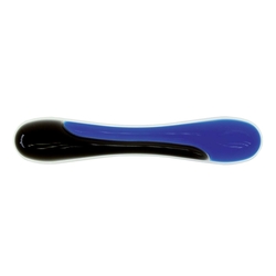 KENSINGTON Handgelenkauflage Gel - abwischbar, blau/grau