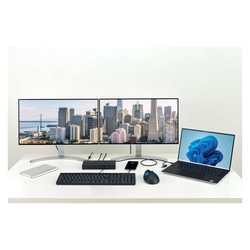 KENSINGTON Dual Docking Station SD4781P EQ USB-C+A 4K, schwarz