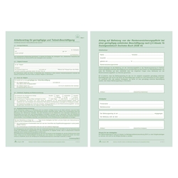 RNK Arbeitsvertrag geringfügig Beschäftigte - SD, 2x2 Blatt + Zusatzblatt, DIN A4