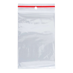 Q-CONNECT Druckbandbeutel - 80x120mm, transparent, 100 Stück