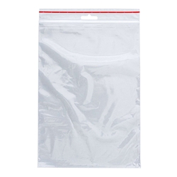 Q-CONNECT Druckbandbeutel - 170x230mm, transparent, 100 Stück