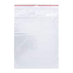 Q-CONNECT Druckbandbeutel - 230x320mm, transparent, 100 Stück