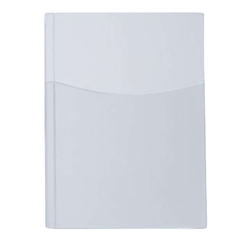 Q-CONNECT Klarsichthülle, A4, Front 3/4 Höhe, PP, 5 Stück, transparent