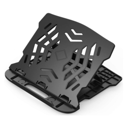 Q-CONNECT Laptophalter drehbar, Kunststoff, schwarz