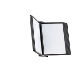 DURABLE Sichttafelset SHERPA® style wall 10, mit 10 Sichttafeln A4, schwarz