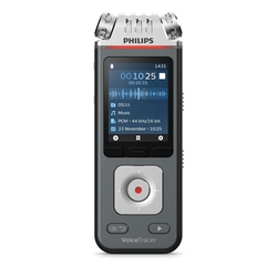 PHILIPS Diktiergerät Digital Voice Tracer, 8 GB, anthrazit