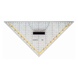 RUMOLD Geometrie-Dreieck - 320 mm, Schneidekante, Griff