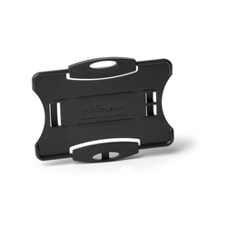DURABLE Kartenhalter ECO - für 1 Ausweis, 87 x 57 cm, schwarz, 10 Stück