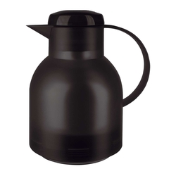 EMSA Samba Isolierkanne - 1,0 Liter, schwarz-transluzent