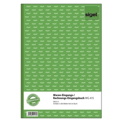 SIGEL Waren-/Rechnungs-Eingangsbuch - A4, 50 Blatt