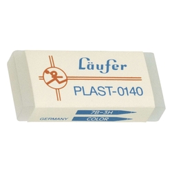 LÄUFER Radierer Plast für Blei 46x20x9mm