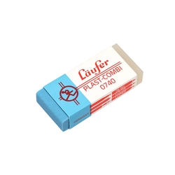 LÄUFER Radierer Plast-COMBI 46x20x9mm