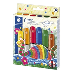 STAEDTLER Gelmalstift Noris Club® - 6 Stück, sortiert, Basisfarben