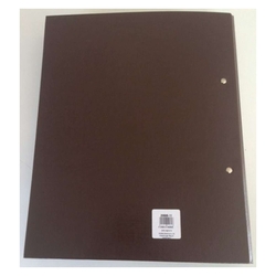 PAGNA Ringbuch A4 Basic 2-Ring-Mechanik, braun