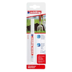 EDDING 8055 Outdoormarker - 1 - 2 mm, weiß, Blister
