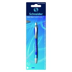 SCHNEIDER Kugelschreiber Slider Rave - XB, blau 73253 (dokumentenecht)