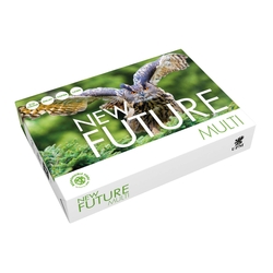 NEW FUTURE Kopierpapier Multi - A4, 80 g/qm, 500 Blatt, weiß