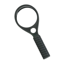 ECOBRA Leselupe SPORT Ø 50 + 15 mm - 2,5 / 5 fach, schwarz