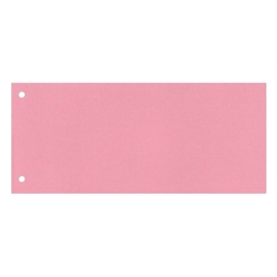 WEKRE Trennsteifen, 10,5x24cm, 160g/m², 100 Stück, Karton, rosa