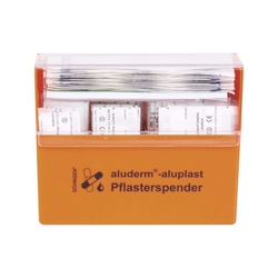 SÖHNGEN aluderm®-aluplast Pflasterspender - gefüllt, orange