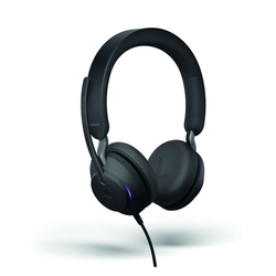 JABRA Headset Evolve2 40 MS Stereo USB-C, schwarz, Kabel