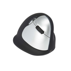 R-Go Tools Ergonomische Maus HE - Groß (Handlänge ? 185mm), Rechtshänder, kabellos, schwarz