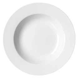 RITZENHOFF&BREKER Suppenteller Bianco - 22 cm, Porzellan, weiß, 6 Stück