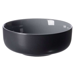 RITZENHOFF&BREKER Müslischale Jasper - Ø 14 cm, Keramik, schwarz, 6 Stück