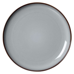 RITZENHOFF&BREKER Speiseteller portofino - Ø 27,5 cm, Steinzeug, grau, 6 Stück