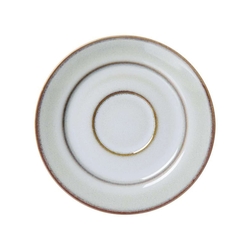 RITZENHOFF&BREKER Kaffee Untertasse portofino - Ø 15,5 cm, Steinzeug, grau, 6 Stück