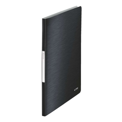 LEITZ 3959 Sichtbuch Style - A4, PP, 40 Hüllen, satin schwarz