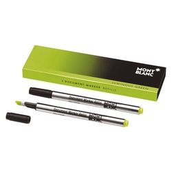 MONT BLANC Markermine Document - luminous green