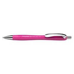 SCHNEIDER Kugelschreiber Slider Rave - XB, blau (dokumentenecht), powerpink