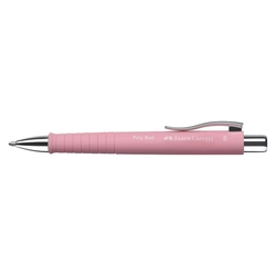 FABER CASTELL Kugelschreiber Poly Ball - XB, dokumentenecht, rosé