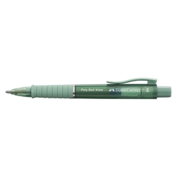 FABER CASTELL Kugelschreiber Poly Ball View - XB, green lily