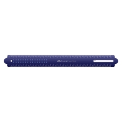 FABER CASTELL Lineal Dots - 30 cm, sortiert