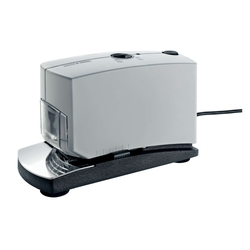 NOVUS Elektrisches Heftgerät B100EL - 40 Blatt, 5-50 mm Einlegetiefe, grau
