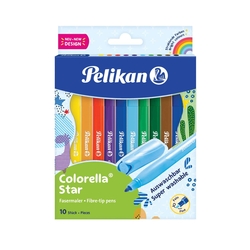 PELIKAN Fasermaler Colorella® Star C 302 - 10er Faltschachtel