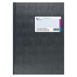 KÖNIG & EBHARDT Geschäftsbuch - A4, 144 Blatt, 80 g/qm, kariert, grau