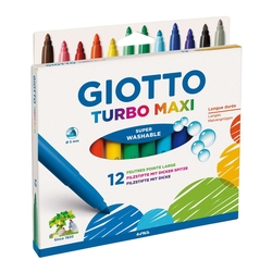 GIOTTO Faserschreiber Turbo Glitter - 10 Farben sortiert