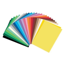 FOLIA Tonpapier - A4, 25 Farben sortiert, Pack mit 100 Blatt