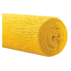 WEROLA Floristen Krepppapier - 50 x 250 cm, gelb