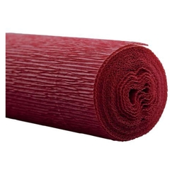 WEROLA Floristen Krepppapier - 50 x 250 cm, bordeaux