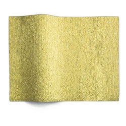 WEROLA Floristen Krepppapier - 50 x 250 cm, Alu gold