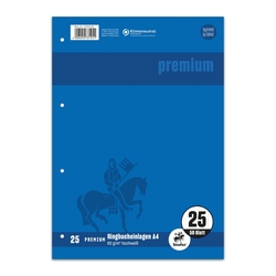 STAUFEN PREMIUM Ringbucheinlage PREMIUM LIN 25 - A4, 90 g/qm, 50 Blatt