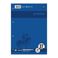 STAUFEN PREMIUM Ringbucheinlage PREMIUM LIN 27 - A4, 90 g/qm, 50 Blatt