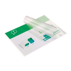 GBC Laminiertasche, A4, 125 Micron, glänzend, 100 Stück, glasklar