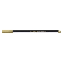 STABILO Premium Metallic-Filzstift - Pen 68 metallic - Einzelstift - gold